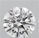 Lab Grown Diamond 2.58 Carats, Round with Ideal Cut, F Color, VVS2 Clarity and Certified by IGI