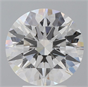 Del inventario de diamantes de laboratorio, 4.08 quilates, Redondo , Color E, claridad VS1 y certificado IGI