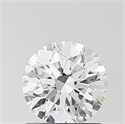Lab Grown Diamond 0.79 Carats, Round with Ideal Cut, D Color, VVS1 Clarity and Certified by IGI