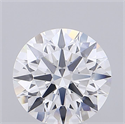 Del inventario de diamantes de laboratorio, 5.07 quilates, Redondo , Color D, claridad VVS2 y certificado GIA