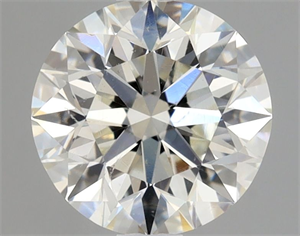 Picture of Natural Diamond 1.00 Carats, Round with Excellent Cut, I Color, SI2 Clarity and Certified by GIA
