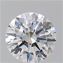 Natural Diamond 0.82 Carats, Round with Excellent Cut, D Color, SI1 Clarity and Certified by GIA