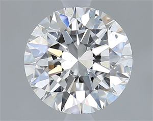 Picture of Natural Diamond 1.01 Carats, Round with Excellent Cut, G Color, SI1 Clarity and Certified by GIA