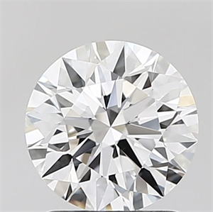Picture of Lab Grown Diamond 1.38 Carats, Round with Ideal Cut, E Color, VVS2 Clarity and Certified by IGI
