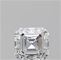 Natural Diamond 0.90 Carats, Asscher with  Cut, D Color, VS1 Clarity and Certified by GIA