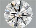 Del inventario de diamantes de laboratorio, 2.01 quilates, Redondo , Color D, claridad VVS2 y certificado IGI