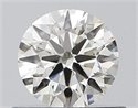 Diamante Natural 0.50 quilates, Redondo , Color I, claridad IF y certificado IGI