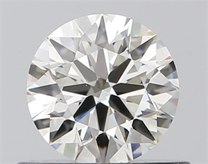 Foto Diamante Natural 0.50 quilates, Redondo , Color I, claridad IF y certificado IGI de