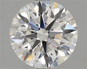 Picture of Lab Grown Diamond 2.73 Carats, Round with Excellent Cut, D Color, VVS1 Clarity and Certified by GIA