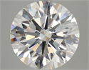 Lab Grown Diamond 8.09 Carats, Round with Ideal Cut, F Color, VS1 Clarity and Certified by IGI