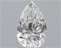 Natural Diamond 1.01 Carats, Pear with  Cut, E Color, VVS1 Clarity and Certified by GIA