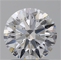 Del inventario de diamantes de laboratorio, 1.50 quilates, Redondo , Color D, claridad VS1 y certificado IGI