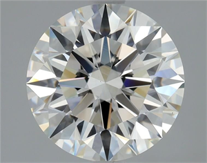 Foto Diamante Natural 2.27 quilates, Redondo , Color J, claridad VS2 y certificado GIA de