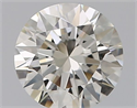 Diamante Natural 0.50 quilates, Redondo , Color J, claridad VVS1 y certificado GIA