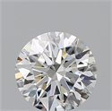 Diamante Natural 0.57 quilates, Redondo , Color H, claridad VVS2 y certificado GIA