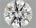 Del inventario de diamantes de laboratorio, 1.54 quilates, Redondo , Color F, claridad VS1 y certificado IGI