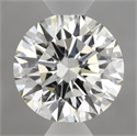 Lab Grown Diamond 1.47 Carats, Round with Ideal Cut, H Color, VVS2 Clarity and Certified by IGI