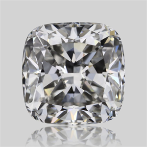 Foto Diamante Natural 0.50 quilates, Del cojín , Color H, claridad VS1 y certificado GIA de
