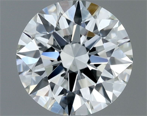 Foto Diamante Natural 0.50 quilates, Redondo , Color H, claridad VVS2 y certificado GIA de