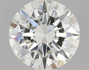 Picture of Natural Diamond 1.00 Carats, Round with Excellent Cut, J Color, VS2 Clarity and Certified by GIA