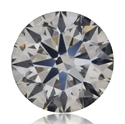 Natural Diamond 0.42 Carats, Round with Excellent Cut, D Color, VS1 Clarity and Certified by GIA