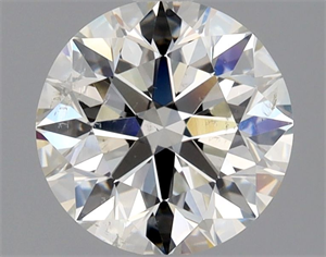 Foto Diamante Natural 1.51 quilates, Redondo , Color I, claridad SI2 y certificado GIA de