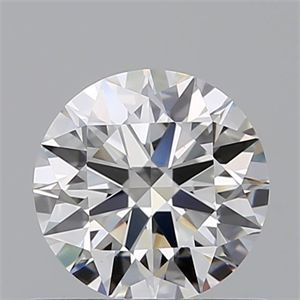 Foto Diamante Natural 0.70 quilates, Redondo , Color F, claridad VS1 y certificado GIA de