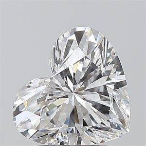Picture of Natural Diamond 2.01 Carats, Heart with  Cut, D Color, SI1 Clarity and Certified by GIA