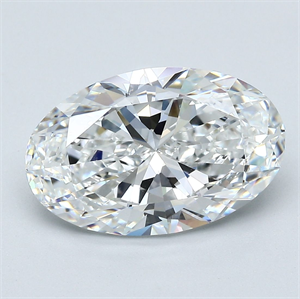 Foto Diamante Natural 4.01 quilates, Ovalado , Color E, claridad VS1 y certificado GIA de