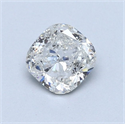 Natural Diamond 0.71 Carats, Cushion with  Cut, H Color, I2 Clarity and Certified by GIA