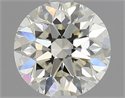 Diamante Natural 0.90 quilates, Redondo , Color J, claridad VVS2 y certificado IGI