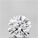 Lab Grown Diamond 1.21 Carats, Round with Ideal Cut, D Color, VVS2 Clarity and Certified by IGI