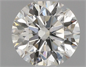 Diamante Natural 0.51 quilates, Redondo , Color K, claridad VVS2 y certificado GIA