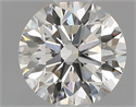 Diamante Natural 0.51 quilates, Redondo , Color K, claridad VVS2 y certificado GIA