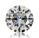 Natural Diamond 1.00 Carats, Round with Very Good Cut, L Color, SI2 Clarity and Certified by GIA
