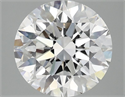 Lab Grown Diamond 3.04 Carats, Round with Excellent Cut, E Color, VVS2 Clarity and Certified by IGI