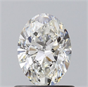 Diamante Natural 0.70 quilates, Ovalado , Color G, claridad VVS2 y certificado GIA