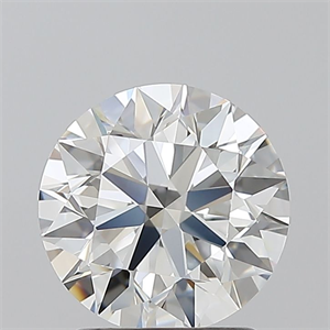Picture of Natural Diamond 1.70 Carats, Round with Excellent Cut, G Color, VVS1 Clarity and Certified by GIA
