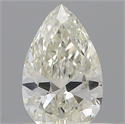 Natural Diamond 0.43 Carats, Pear with  Cut, H Color, VS1 Clarity and Certified by IGI