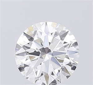Picture of Lab Grown Diamond 1.18 Carats, Round with Excellent Cut, D Color, VVS1 Clarity and Certified by IGI