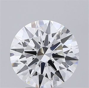 Picture of Lab Grown Diamond 3.39 Carats, Round with Ideal Cut, F Color, VS1 Clarity and Certified by IGI
