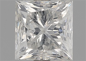 Picture of Natural Diamond 1.50 Carats, Princess with  Cut, I Color, I1 Clarity and Certified by GIA