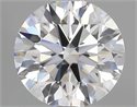 Lab Grown Diamond 1.00 Carats, Round with Ideal Cut, D Color, VVS2 Clarity and Certified by IGI