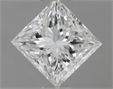 Natural Diamond 0.72 Carats, Princess with  Cut, G Color, VS1 Clarity and Certified by GIA
