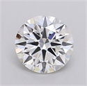 Del inventario de diamantes de laboratorio, 1.05 quilates, Redondo , Color F, claridad VS1 y certificado IGI