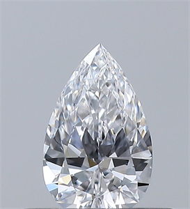 Foto Diamante Natural 0.30 quilates, De pera , Color D, claridad VVS1 y certificado GIA de