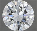 Diamante Natural 2.50 quilates, Redondo , Color H, claridad VVS1 y certificado IGI