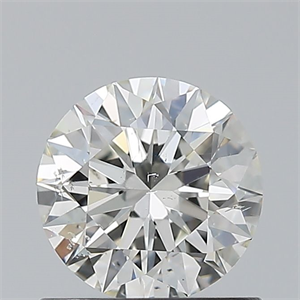 Picture of Natural Diamond 0.80 Carats, Round with Excellent Cut, I Color, SI2 Clarity and Certified by GIA