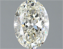 Natural Diamond 1.03 Carats, Oval with  Cut, J Color, VS2 Clarity and Certified by GIA