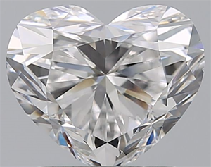 Picture of Natural Diamond 1.51 Carats, Heart with  Cut, D Color, VS1 Clarity and Certified by GIA
